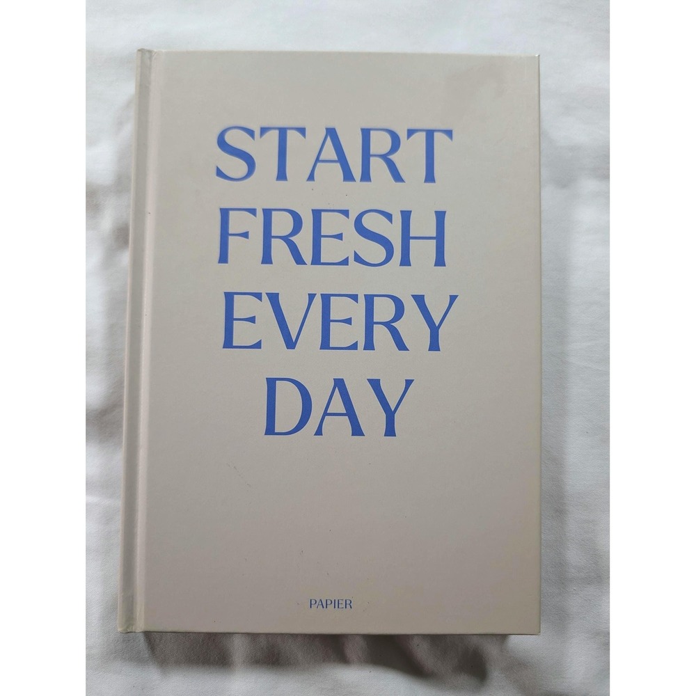 NEW Papier "Start Fresh Every Day" Productivity Planner - Hardcover‎
